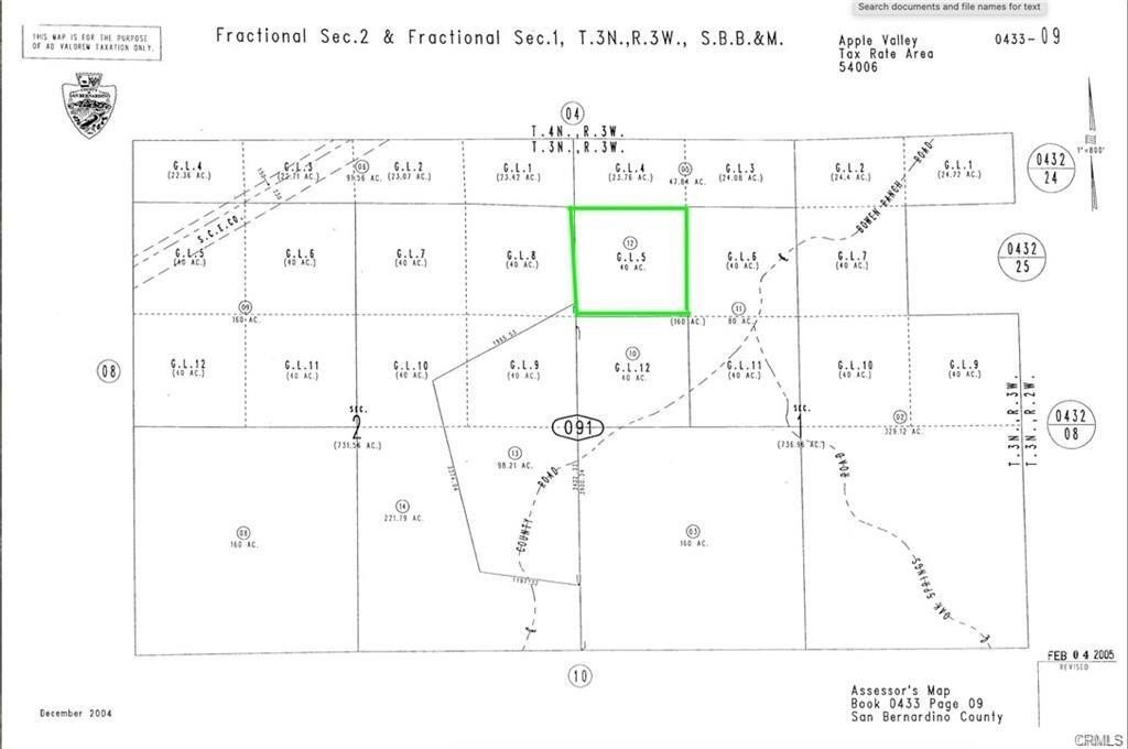 Apple Valley 40-Acre Parcel