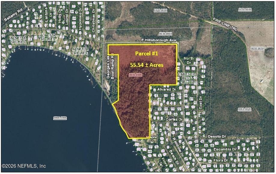 Florahome Land with Lake Frontage