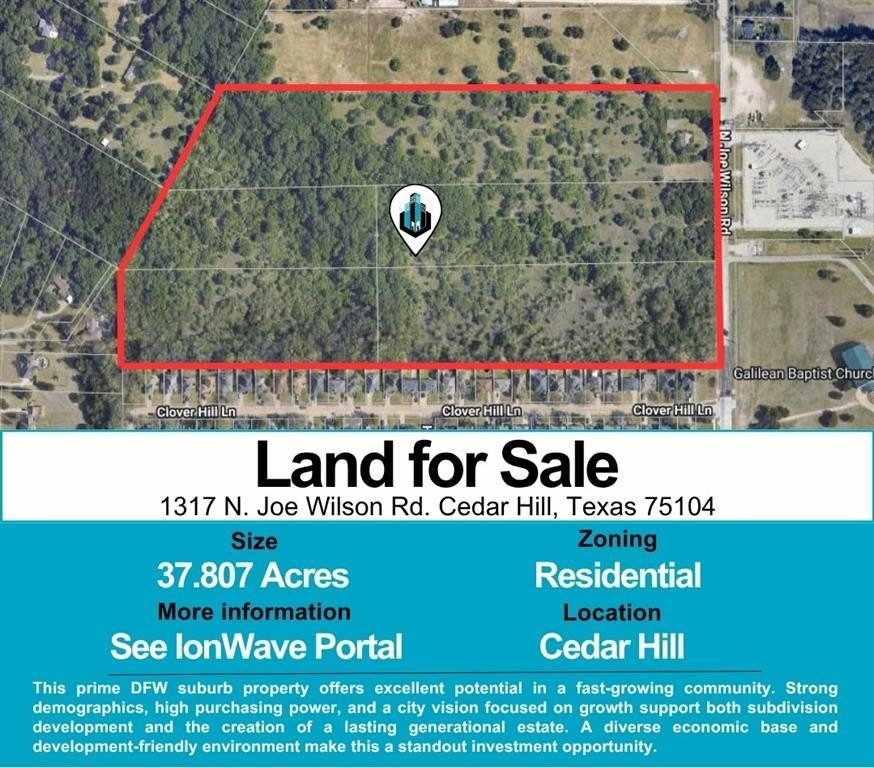 Cedar Hill Unimproved Land Parcel