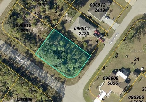 Oversized Corner Lot, North Port
