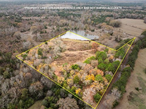 Henderson, TX Acreage with Pond