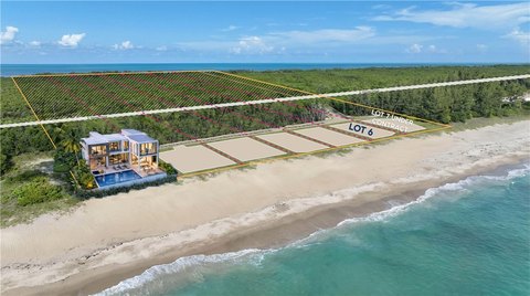 Oceanfront Lot on Hutchinson Island