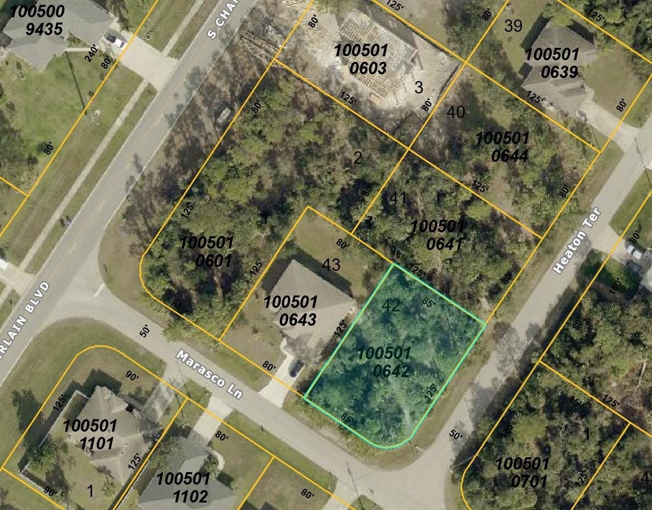 Residential Corner Lot in North Port