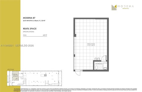 Small Neighborhood Retail Space