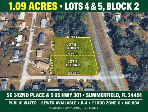 Land, SUMMERFIELD, FL