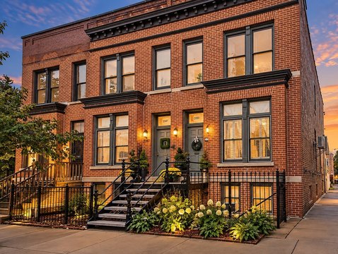 End-Unit Multifamily Rowhome