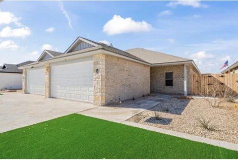 Brick Duplex Under Construction