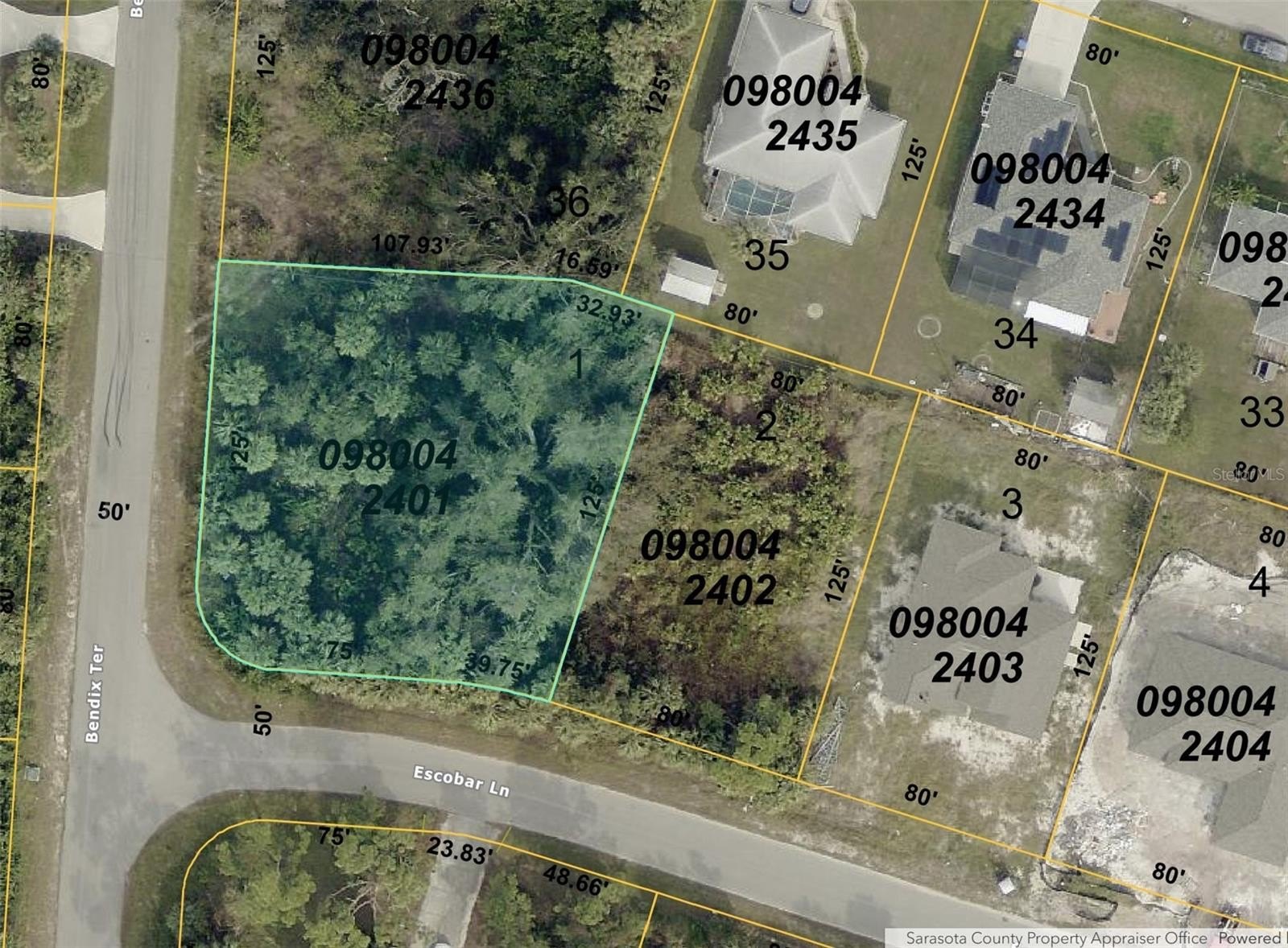 Residential Corner Lot in North Port