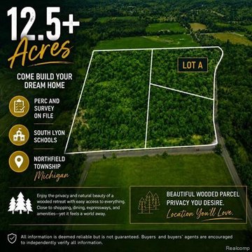 Vacant Land, Northfield Twp, MI