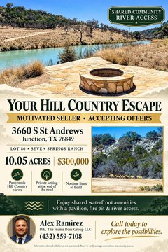 Scenic Hill Country Land