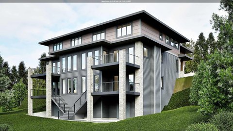 Duplex With Walk-Out to the Water