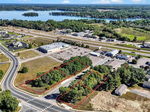 Commercial Corner Lot in Zimmerman