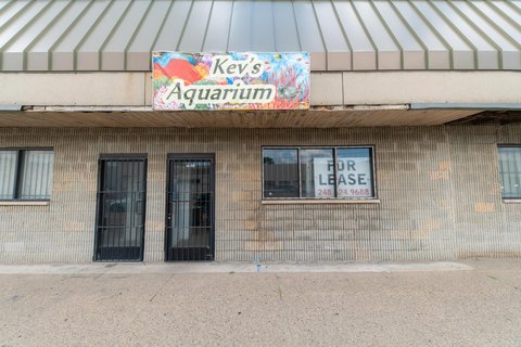 Detroit Storefront with Original Features