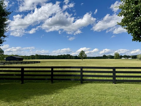 Pasture Farmland with Hay Barn