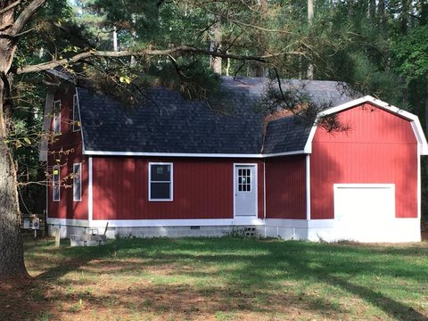 Acreage with Unfinished Garage