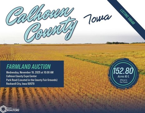 Iowa Farmland Auction - Calhoun County