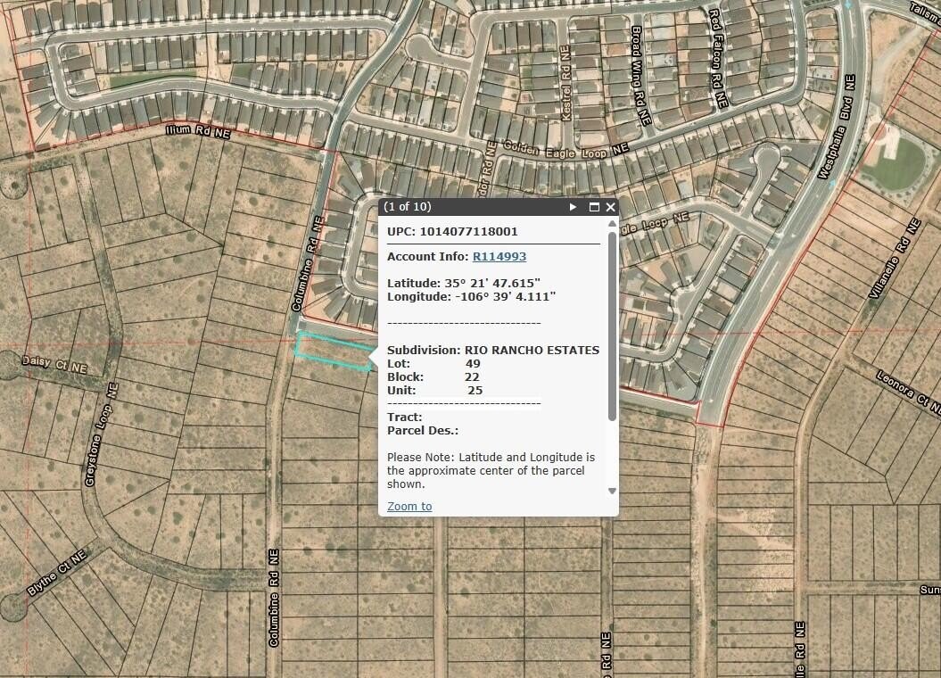 Rio Rancho Corner Lot