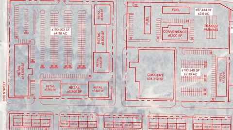 Prime Commercial Land in Jacksboro