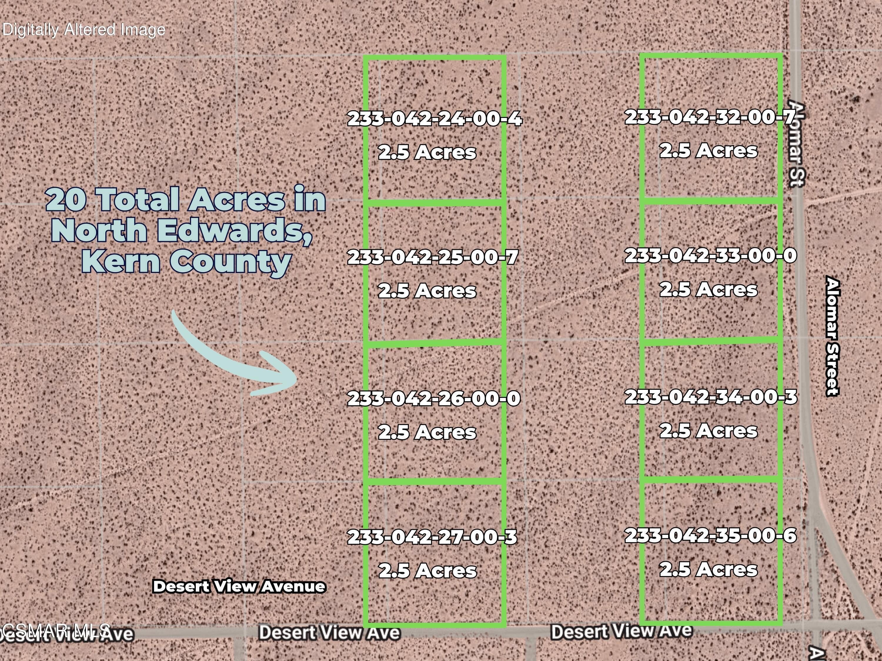 20 Acres of Land in Kern