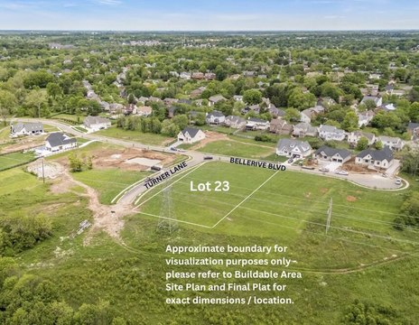 Corner Lot in Turner Trace