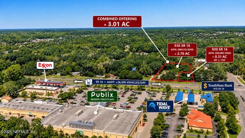 Commercial Land with Highway Frontage
