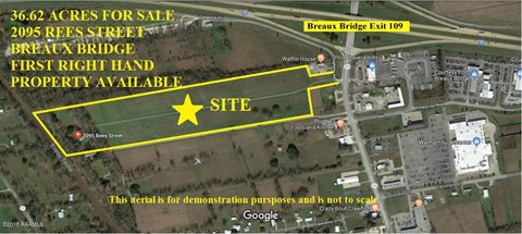 36.62 Acres in Breaux Bridge