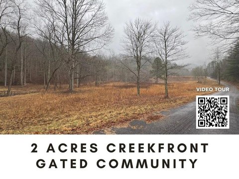 Hiawassee Creekfront Lot For Sale