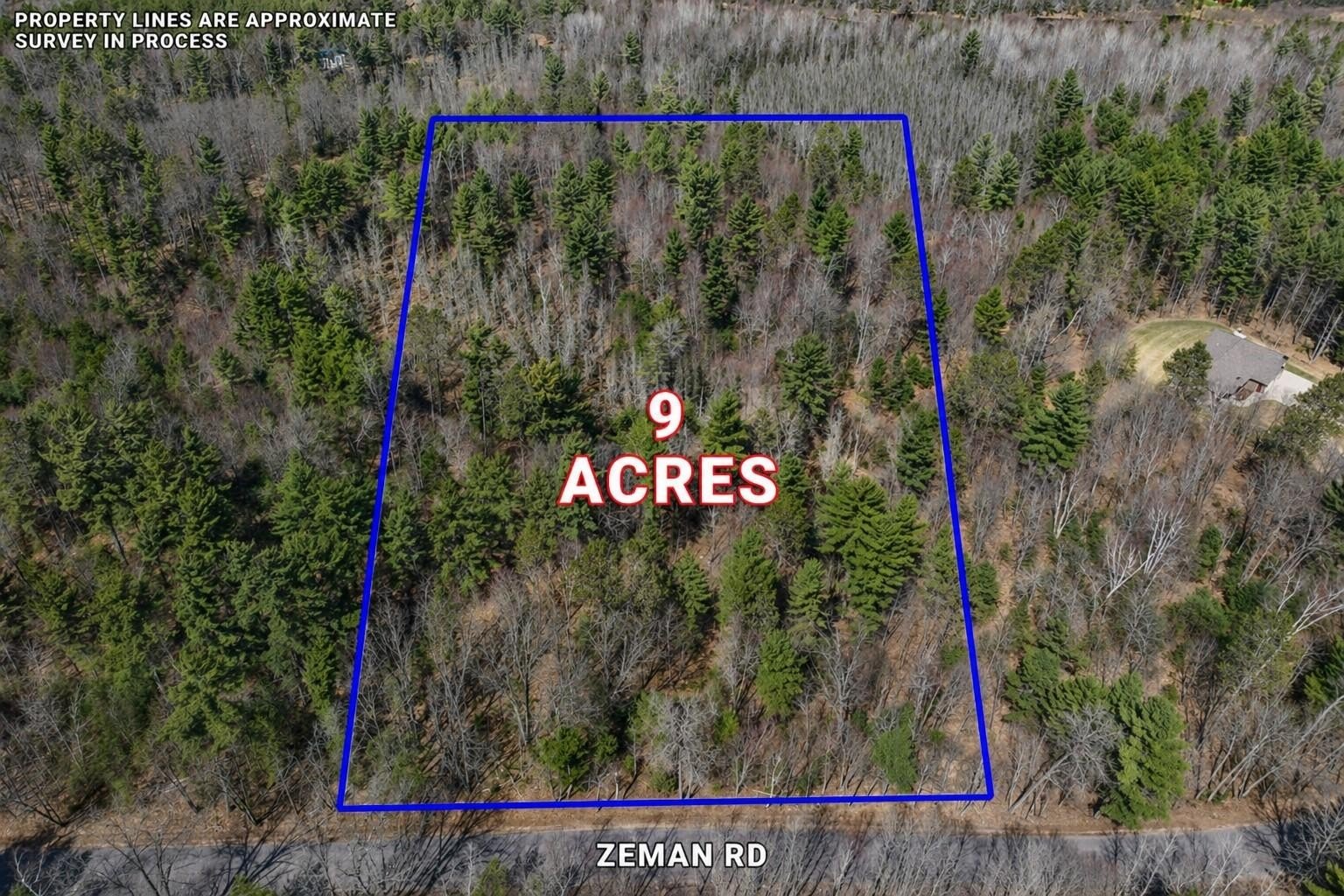 Wooded Land Parcel Near Eagle River