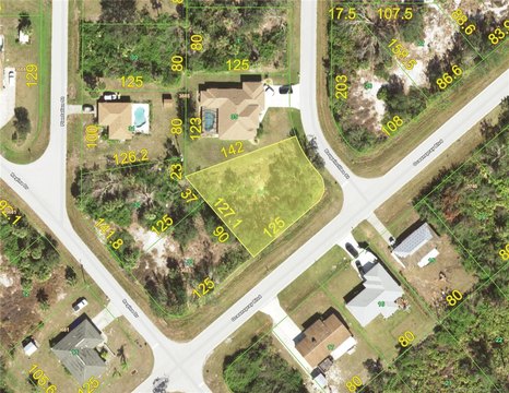 Vacant Corner Lot, No HOA