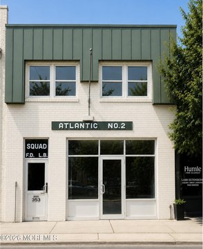 Former Firehouse Building with High Ceilings
