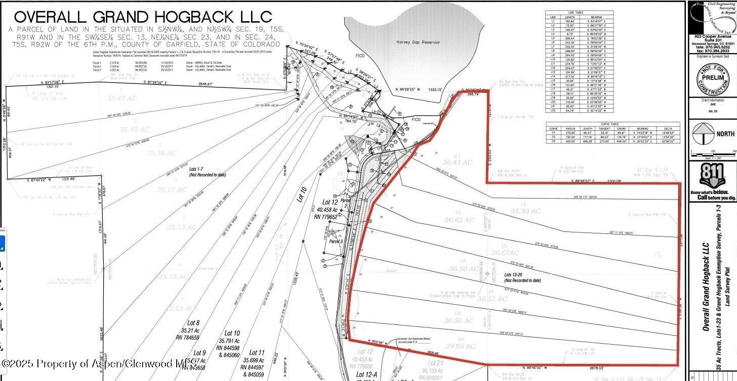 291+ Acre Lot in Silt