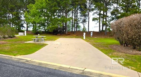 RV Resort Lot with Full Hookups