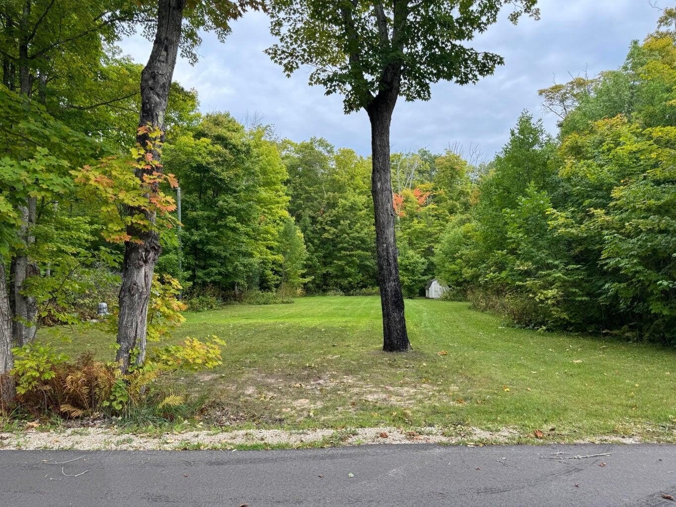 Land Near Lake Michigan Shoreline