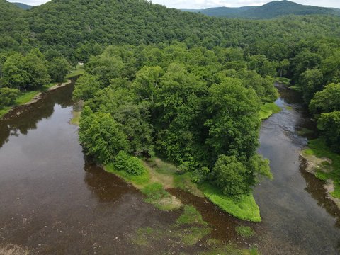 3-Acre Island on Greenbrier River