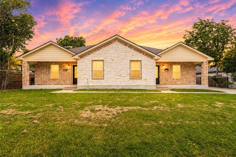 Brick Duplex with Private Patios