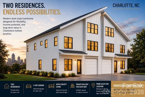 Duet-Style Townhome Duplex