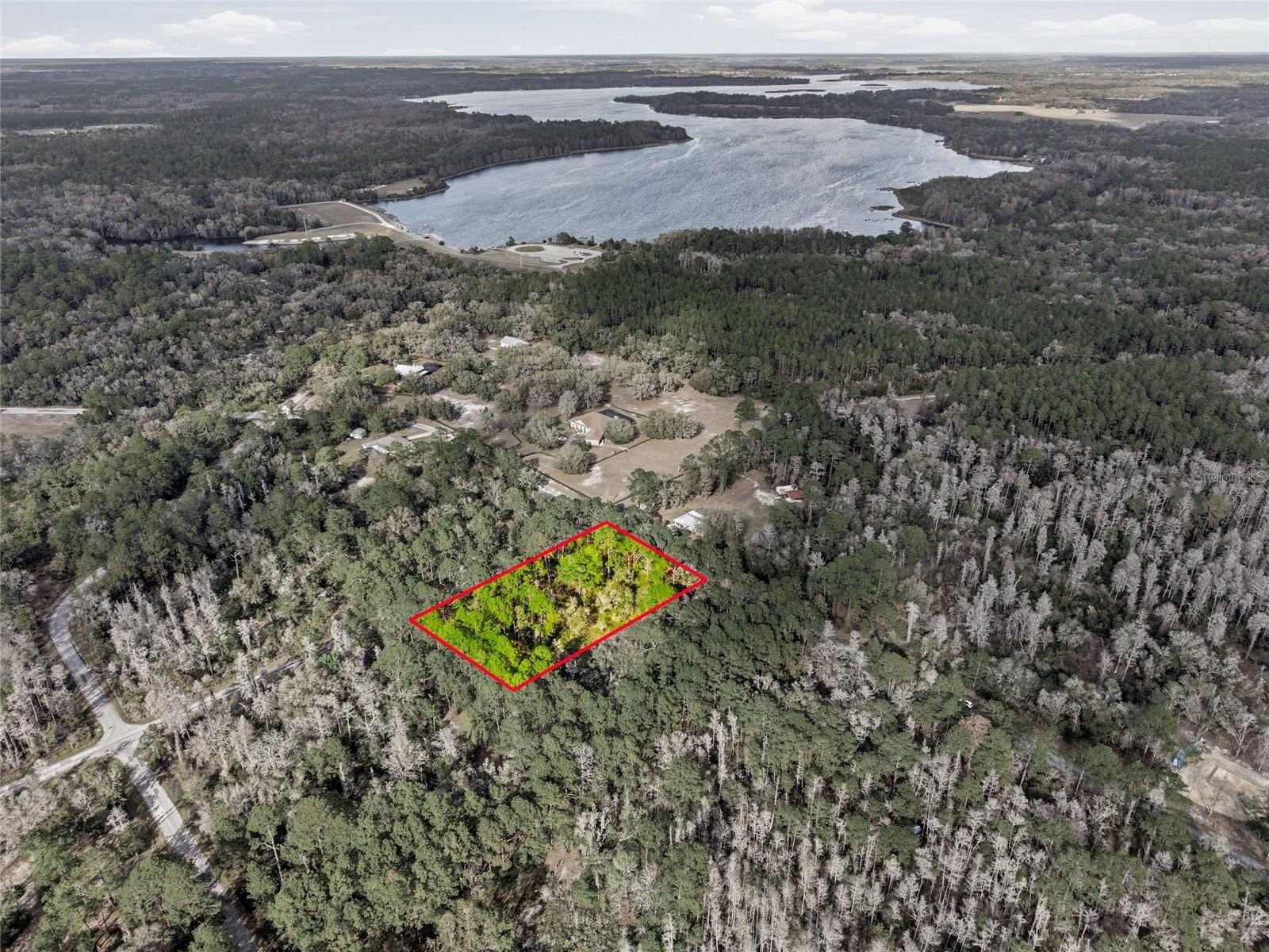 Crystal River Wooded Corner Homesite
