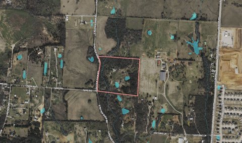 Ranch Acreage with Brick Home
