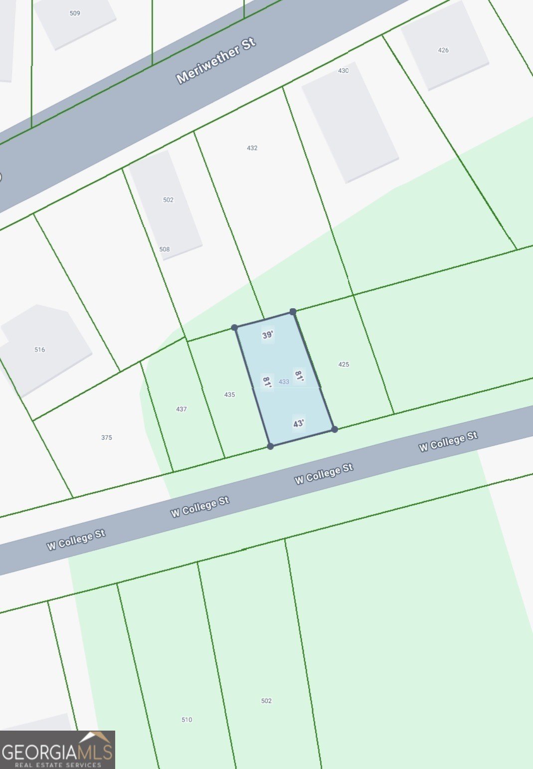 Land Near Downtown Griffin