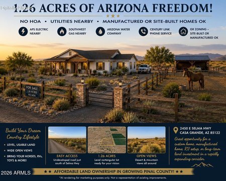 Casa Grande Acreage Opportunity