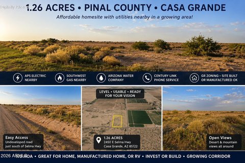 Casa Grande Acreage Opportunity