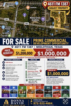 Commercial Land with Utilities