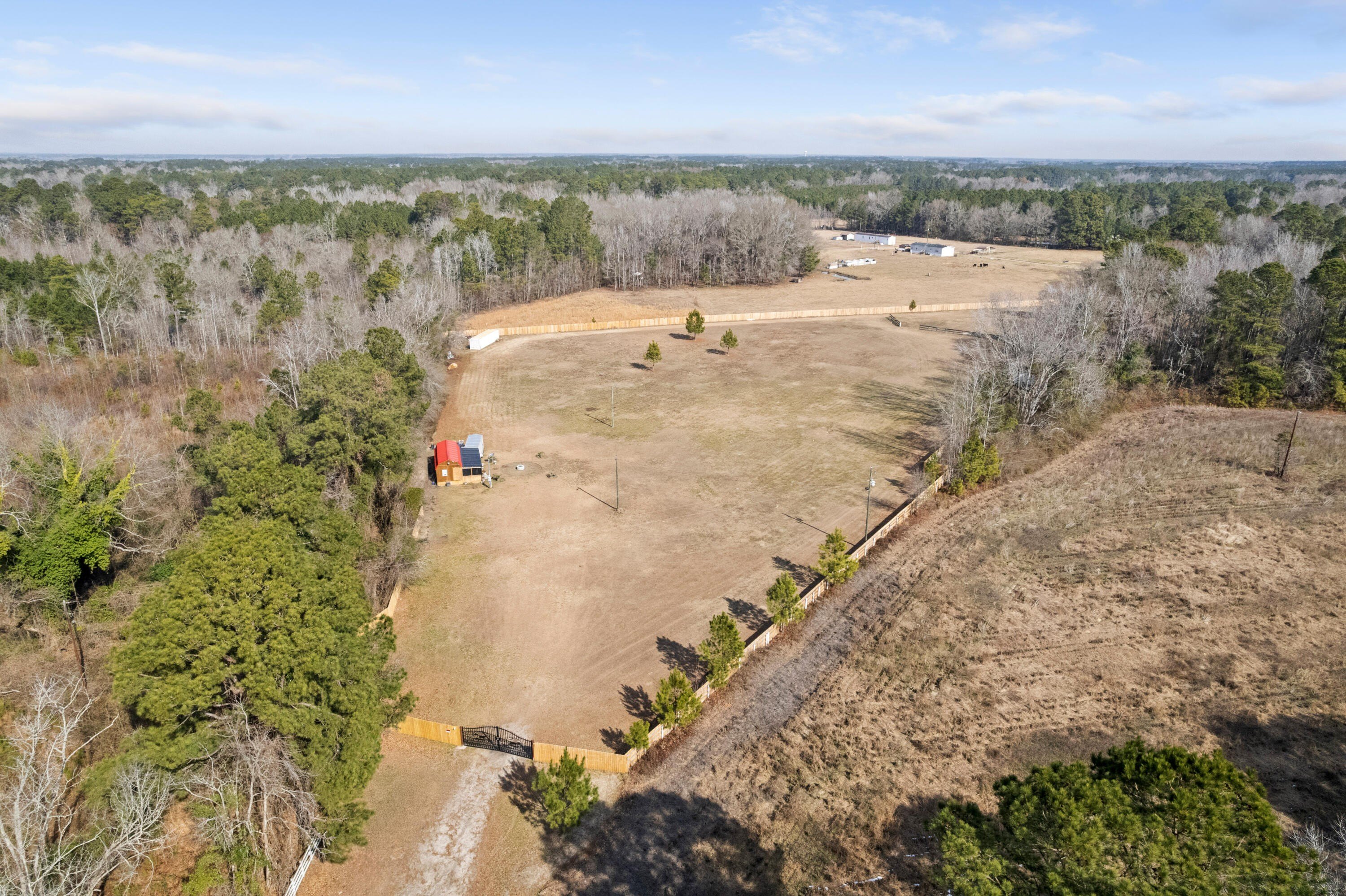 Cleared, Fenced Acreage with Mobile Home