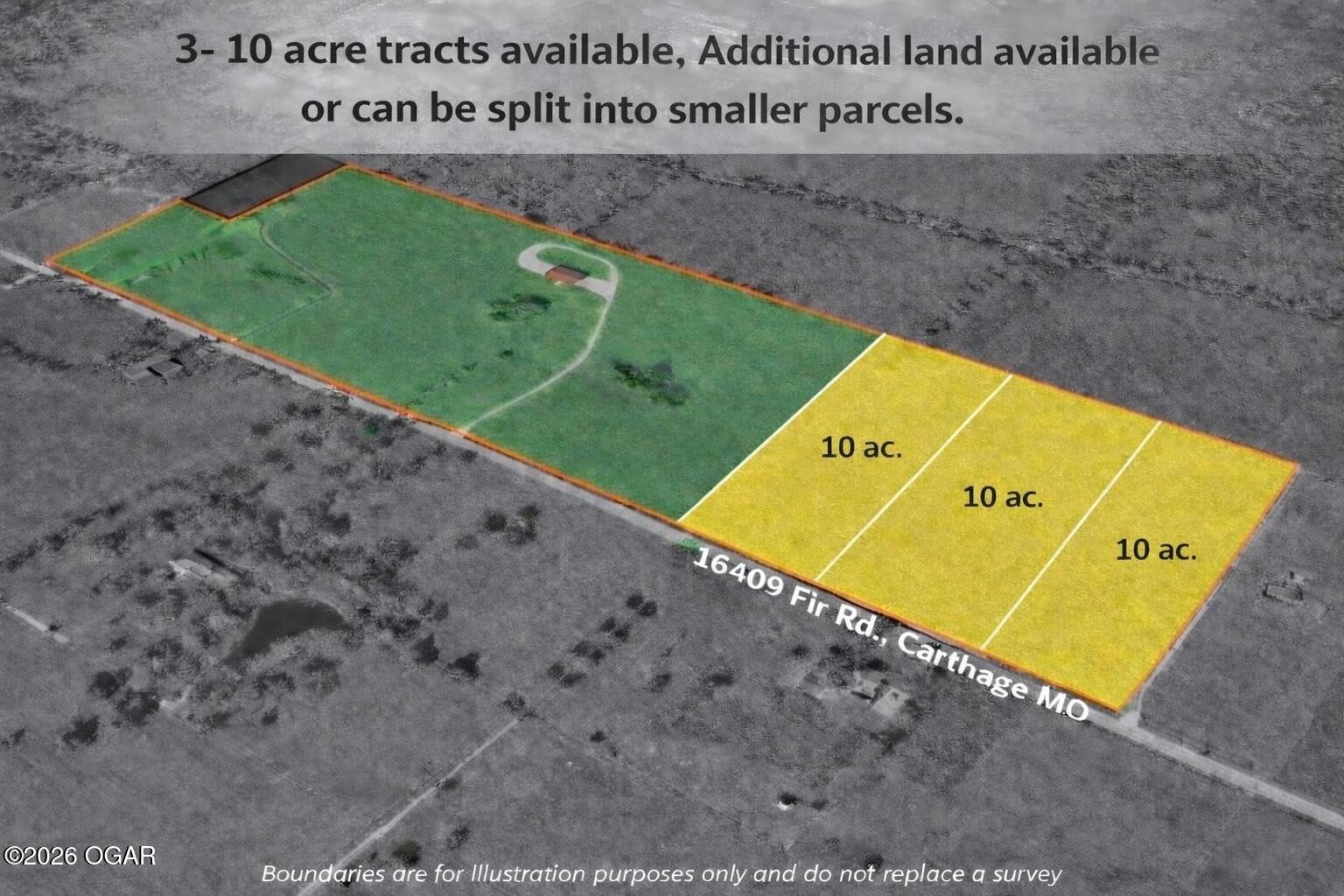 Carthage Land with Road Access
