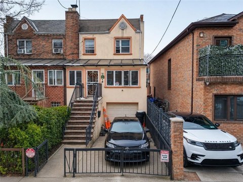 Two-Family Brick Residence with Garage