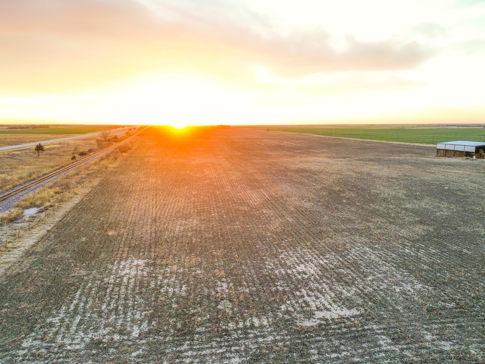 Highway Tillable Farm Land