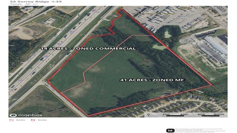 Commercial Land with I-35 Frontage