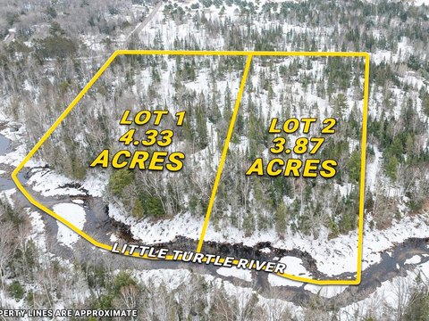 Mercer, WI Land with River