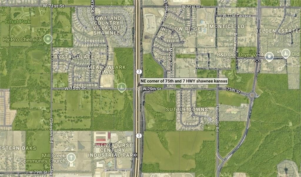Shawnee Land with Commercial Potential