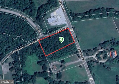 AQUASCO, MD Wooded Corner Lot